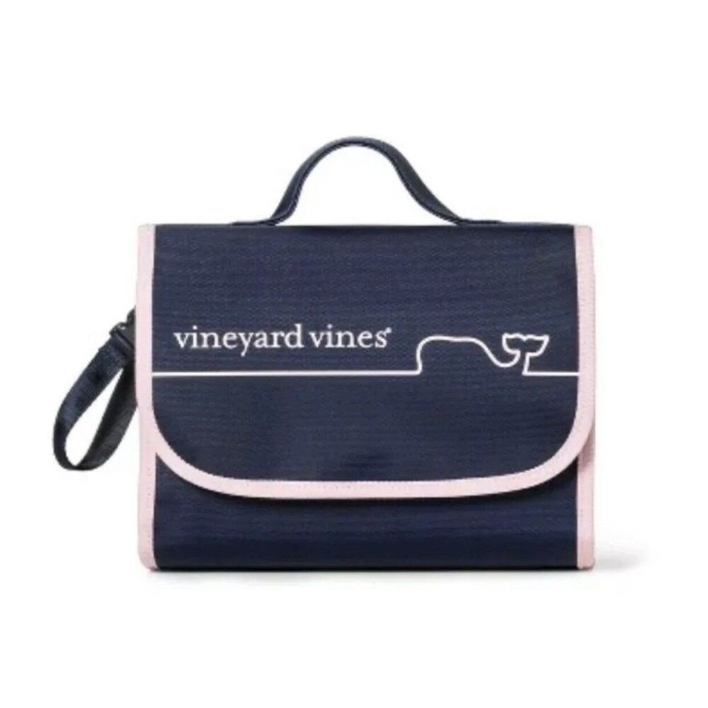 NEW!! Baby Changing Pad Whale Line - Navy/Pink - Vineyard Vines for Target HG3